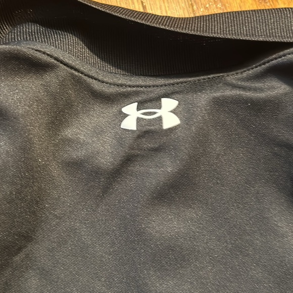 Under Armour black, white, and gray polo size large - Picture 4 of 4